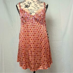 Y2K Calvin Klein Jean 100% Silk String Tank Top. Size XL